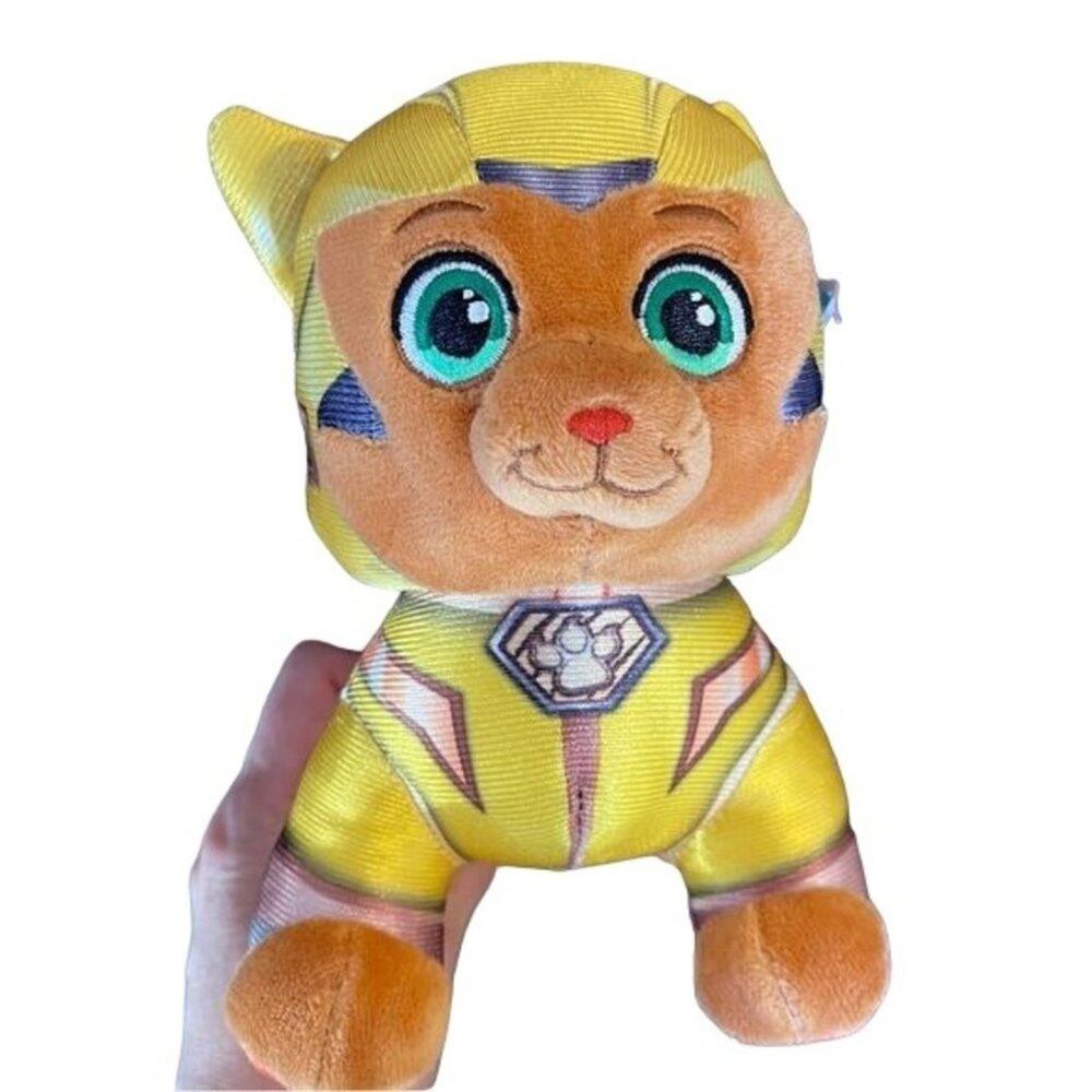 Paw Patrol Cat Pack Plush Leo 8 inch Yellow Stuffed Animal Toys Néw Gift NWT